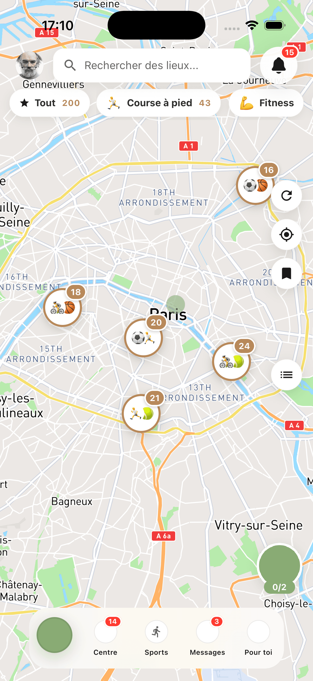 La carte de ton quartier